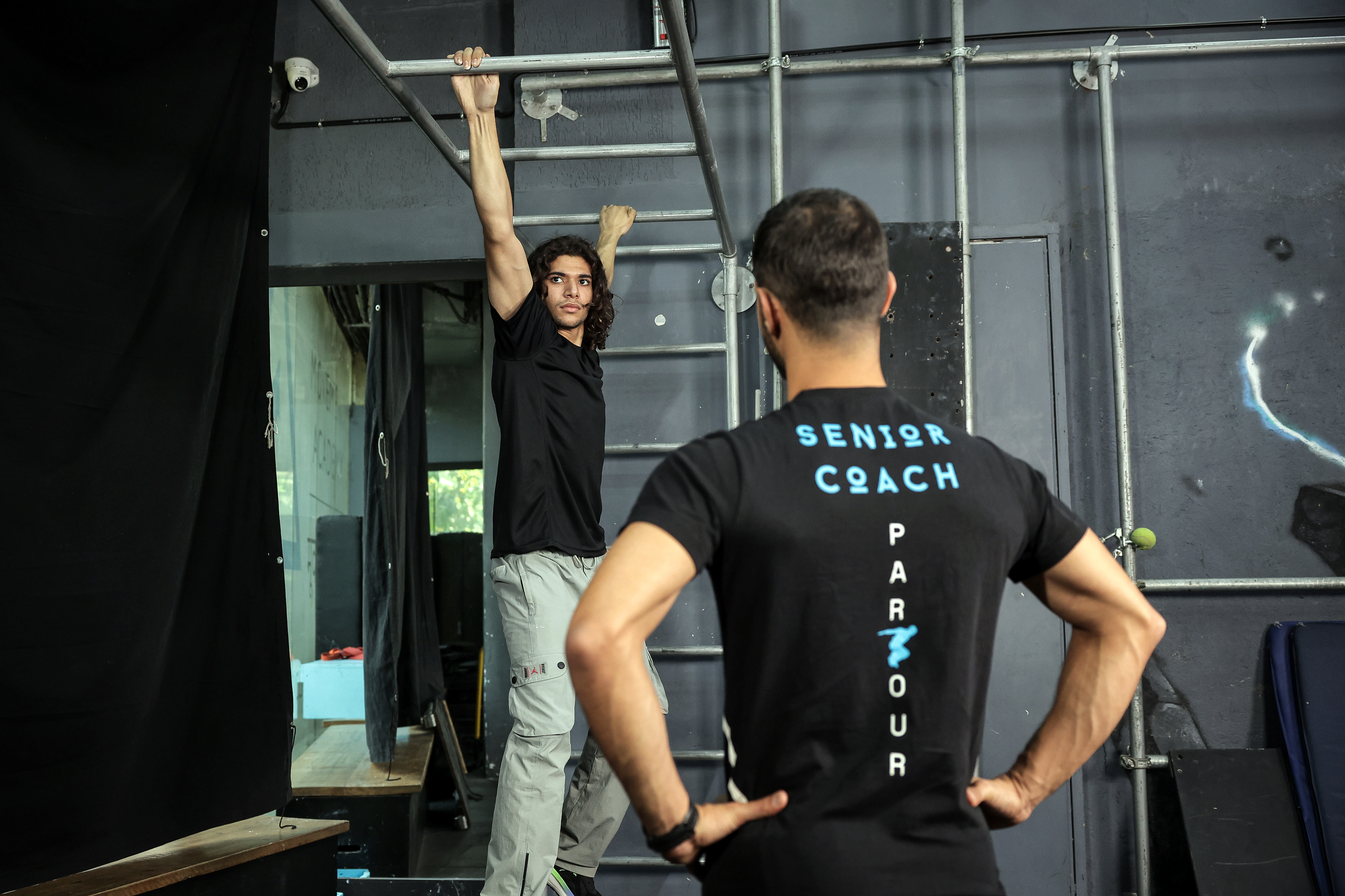Corporate team building movement session
